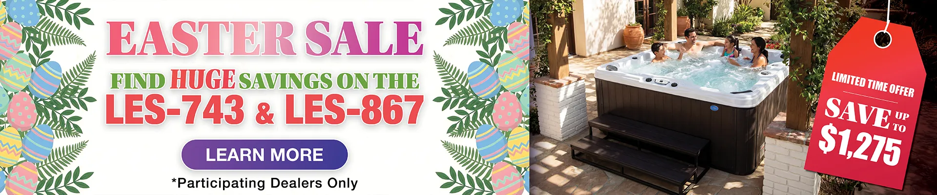 Calspas hot tub being used in a family setting - Camden